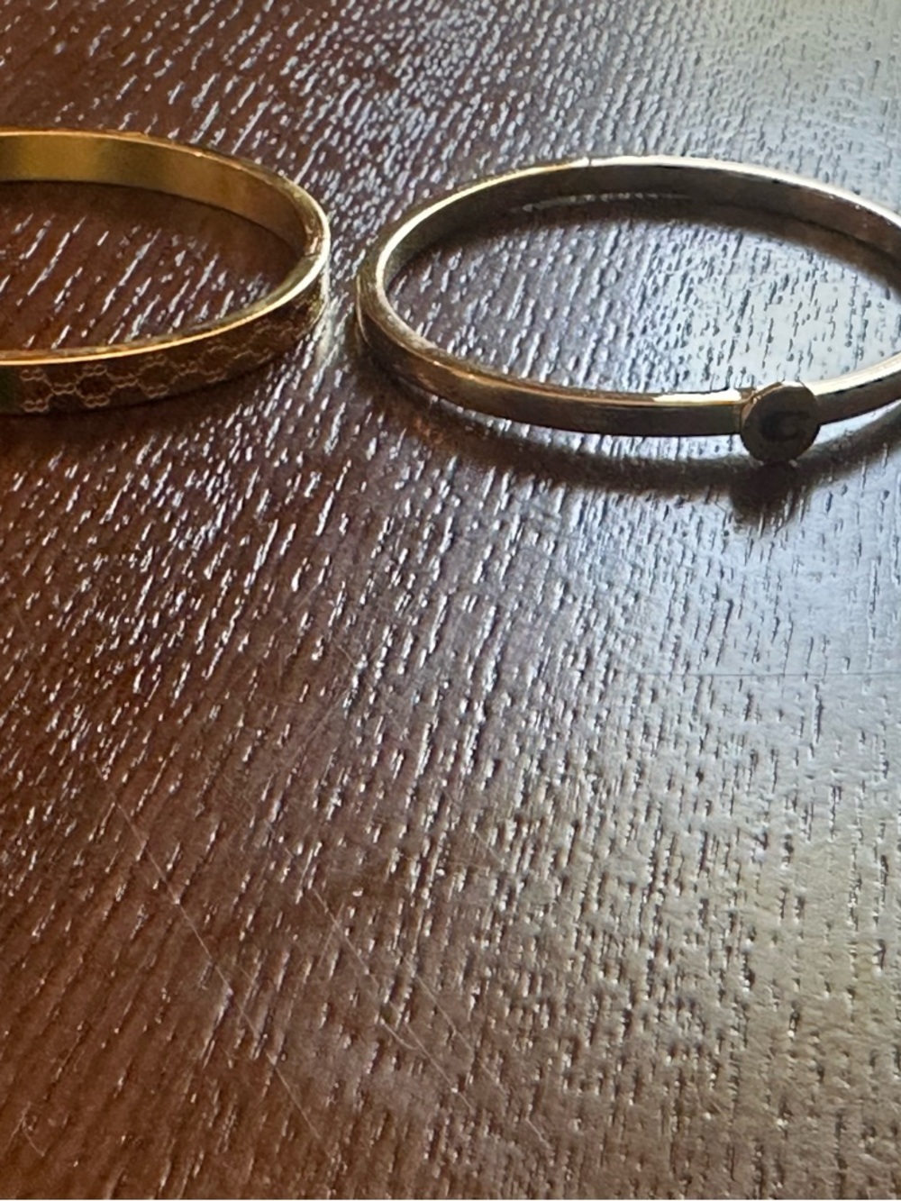 Classic Gold-Tone Stackable Women's Bangle Bracelet